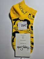 Skarpetki męskie - Kolorowe skarpety Happy Socks stopki unisex rozmiar 36-40 (2542) - miniaturka - grafika 1