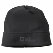 Czapki damskie - Czapka Polarowa Jack Wolfskin Real Stuff Beanie Black - miniaturka - grafika 1