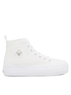 Kappa Trampki VISKA OC 243208OC-1010 Biały - Trampki damskie - miniaturka - grafika 1