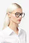 Okulary korekcyjne Jimmy Choo JC376 G 807 - Okulary korekcyjne, oprawki, szkła - miniaturka - grafika 4