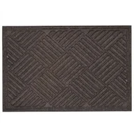 Wycieraczki - Wycieraczka materiałowa 40 x 60 cm szaro-brązowy - miniaturka - grafika 1