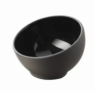 Miski i półmiski - Revol Solid miseczka asymetryncza 40 ml, czarna Glossy Black - miniaturka - grafika 1