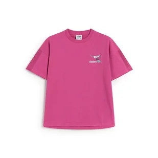 Koszulka damska DIADORA L.T-SHIRT SS FLOSS - Koszulki sportowe damskie - miniaturka - grafika 1