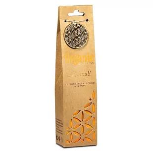 Kadzidełka SOI Organic Patchouli (paczuli) stożkowe - 12 szt. - Kadzidła i dodatki - miniaturka - grafika 1