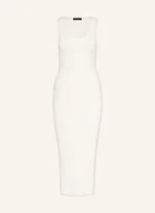 Sukienki - Armani Exchange Sukienka Z Dzianiny weiss - miniaturka - grafika 1