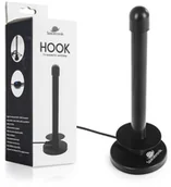 Anteny TV - Antena magnetyczna DVB-T2 Spacetronik Hook TV USB 30dB Double Power - miniaturka - grafika 1