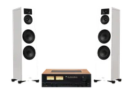 Zestawy stereo - Yamaha C3050 (czarny) + Lira 6 (biały) - miniaturka - grafika 1