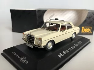 Ixo Models Mercedes Benz Strichachter Taxi 1971 1:43 Ccc011 - Samochody i pojazdy dla dzieci - miniaturka - grafika 1