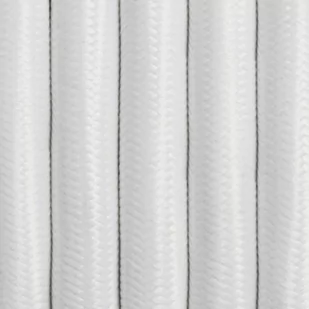 Kabel w oplocie białym poliestrowym trzyżyłowy 3x2,5mm2 Kolorowe Kable - Przewody elektryczne - miniaturka - grafika 1