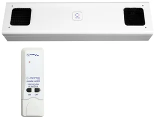 Ultra-viol Sp.j ASB-255W RC przepływowa lampa UV-C Aseptor Basic ścienna z pilotem ASB 255 W RC - Urządzenia medyczne - miniaturka - grafika 1