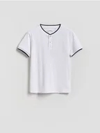 Koszulki dla chłopców - Reserved - Koszulka polo - biały - miniaturka - grafika 1
