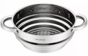 Wkład na parze do gotowania ze stali nierdzewnej 24cm R9-M71 - Garnki Wkład na parze do gotowania ze stali nierdzewnej 24cm R9-M71 - Garnki - miniaturka - grafika 1