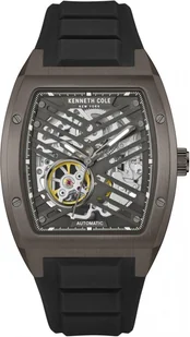 Zegarek Zegarek męski KENNETH COLE KCWGZ0046102 czarny sportowy skeleton - Zegarki męskie - miniaturka - grafika 1