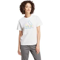 Koszulki i topy damskie - Koszulka damska adidas Xpress Logo - miniaturka - grafika 1