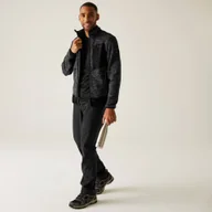 Bluzy sportowe męskie - Regatta Bluza męska rozsuwana Baslinn Szary, Cotton, Rozmiar: 3XL - miniaturka - grafika 1