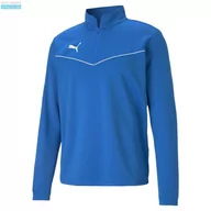 Piłka nożna - Bluza piłkarska męska Puma teamRISE 1 4 Zip Top - miniaturka - grafika 1