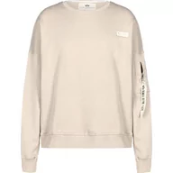 Bluzy męskie - ALPHA INDUSTRIES Organics Os Bluza męska, Organic Beżowy, S - miniaturka - grafika 1