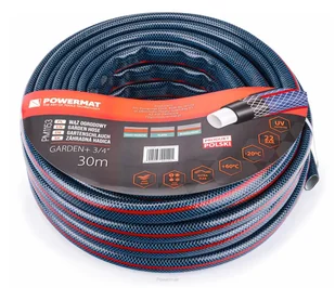 Powermat Wąż ogrodowy Garden+ 3/4" 30M - Węże ogrodowe i zraszacze - miniaturka - grafika 1