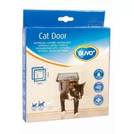 Pozostałe akcesoria dla kotów - DUVO+ Drzwi dla kota 19x19,7cm - miniaturka - grafika 1