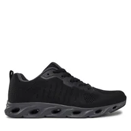 Sneakersy męskie - Sneakersy Halti Samos M Sneaker Aquatech 054-2768 Czarny - miniaturka - grafika 1
