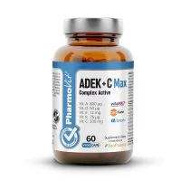 Pharmovit Witaminy ADEK + C Max Complex Active 60kaps. - Witaminy i minerały - miniaturka - grafika 1