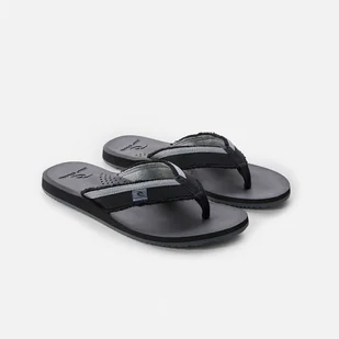 Męskie Japonki RIP CURL REACTOR OPEN TOE 19VMOT_90 – Czarny - Klapki i japonki męskie - miniaturka - grafika 1
