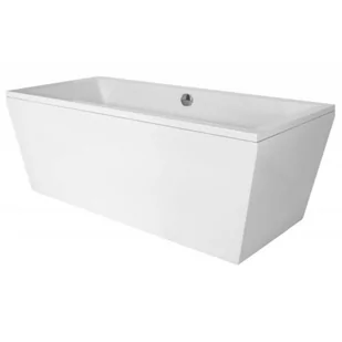 Besco PMD Vera Wanna wolnostojąca 180x80 cm biała WKV-180-WO - Wanny - miniaturka - grafika 3
