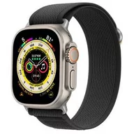 Akcesoria do smartwatchy - Pasek wymienny CubeNest Trail Loop na Apple Watch 42/44/45/Ultra 49 mm (B02N1L01) Czarny - miniaturka - grafika 1
