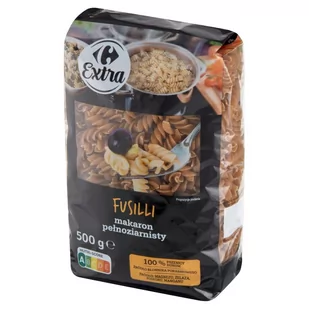Carrefour Extra Makaron pełnoziarnisty świdry 500 g - Makaron - miniaturka - grafika 1