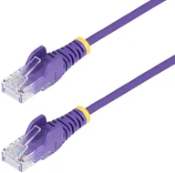 Kable miedziane - StarTech N6PAT5MPLS kabel sieciowy Fioletowy 5 m Cat6 U/UTP UTP - miniaturka - grafika 1