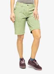 Spodenki turystyczne damskie Vaude Farley Stretch Shorts II - willow green - Odzież trekkingowa damska - miniaturka - grafika 1