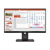 Monitory - Lenovo ThinkVision T27-40 LED display  (27") 1920 x 1080 px Full HD Czarny 64A5MAT6EU - miniaturka - grafika 1