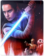 Filmy akcji Blu-Ray - Star Wars: Episode VIII - The Last Jedi (steelbook) - miniaturka - grafika 1