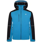 Kurtki męskie - Dare 2b Remit Męska kurtka narciarska, wodoodporna i oddychająca tkanina z recyklingu, śnieżna, klejone szwy, 2 dolne kieszenie na zamek błyskawiczny, regulowany kaptur techniczny - miniaturka - grafika 1