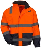 Kurtki męskie - Nitras Męska kurtka pilotkowa Motion Tex Viz, pomarańczowy, XL - miniaturka - grafika 1