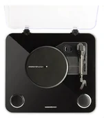 Akcesoria gramofonowe - Energy Sistem BlackSpin Gramofon z napędem pasowym Czarny, Przezroczysty - miniaturka - grafika 1