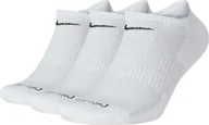 Skarpety termoaktywne - Skarpety Nike Everyday Plus Cushioned 3 pary białe SX6889 100 42-46 - miniaturka - grafika 1