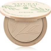 Pudry do twarzy - Bell puder prasowany z olejem arganowym NATURAL BEAUTY Powder 001, 9g - miniaturka - grafika 1