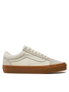 Vans Tenisówki Old Skool VN000CR5OVM1 Écru - Trampki damskie - miniaturka - grafika 1