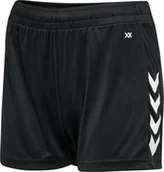 Spodenki damskie - Spodenki sportowe Hummel Core XK Poly Shorts Woman czarne r. S - miniaturka - grafika 1