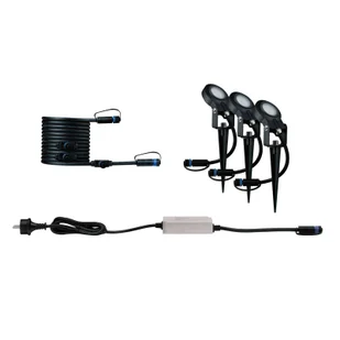 Paulmann Plug & Shine Sting Spot 2200K 3x zestaw podstawowy - Lampy ogrodowe - miniaturka - grafika 1