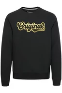 Bluzy męskie - Blend Bluza męska, 194007/Black, XXL - miniaturka - grafika 1