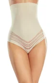 Majtki damskie - Eldar Majtki wysokie Vlada beżowe M - miniaturka - grafika 1