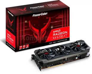 Power Color Radeon RX 6700 XT Red Devil 12GB GDDR6 AXRX 6700XT 12GBD6-3DHE/OC AXRX 6700XT 12GBD6-3DHE/OC - Karty graficzne - miniaturka - grafika 1