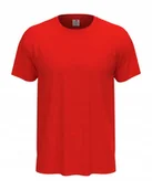Koszulki męskie - Koszulka męska T-shirt męski Stedman Classic-T Organic Scarlet Red S - miniaturka - grafika 1