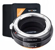 Paski, szelki, uprzęże foto - Kf Adapter Nikon(G) Na Micro M4/3 Z Pop. Przysłony - miniaturka - grafika 1