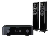 Zestawy stereo - Rotel Michi X3 S2 (czarny) + Vela FS408.2 (czarny) - miniaturka - grafika 1