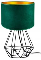 Lampy stojące - Nowoczesna Lampka Biurkowa Stołowa Nocna Abażur - miniaturka - grafika 1