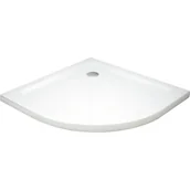 Brodziki prysznicowe - Brodzik półokrągły MEXEN Slim, biały, 80 x 80 cm - miniaturka - grafika 1