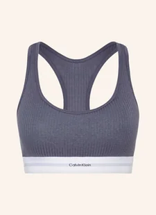Calvin Klein Biustonosz Bustier Cotton Modal Rib blau - Biustonosze - miniaturka - grafika 1